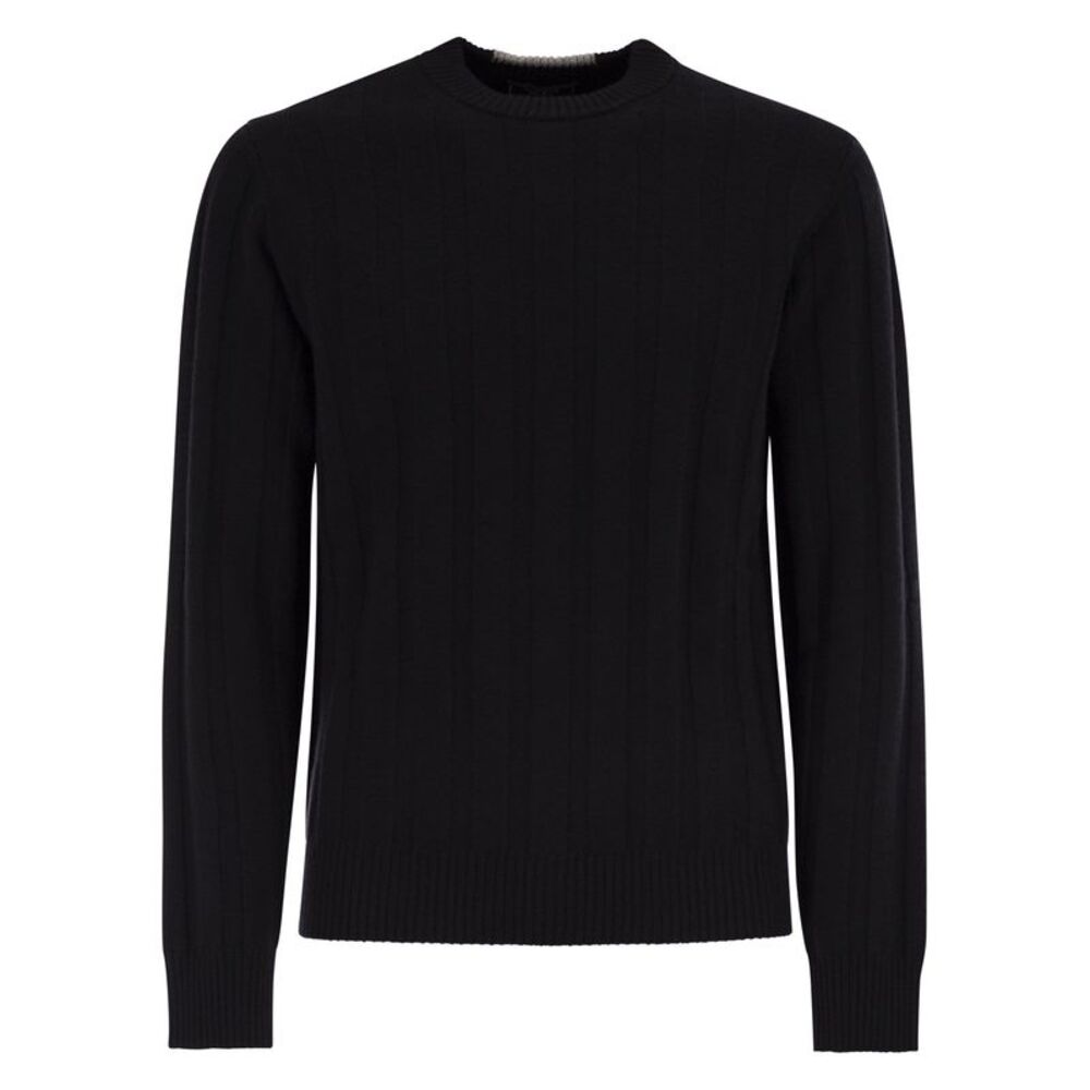 Peserico Men Wool And Cashmere Ribbed Jumper